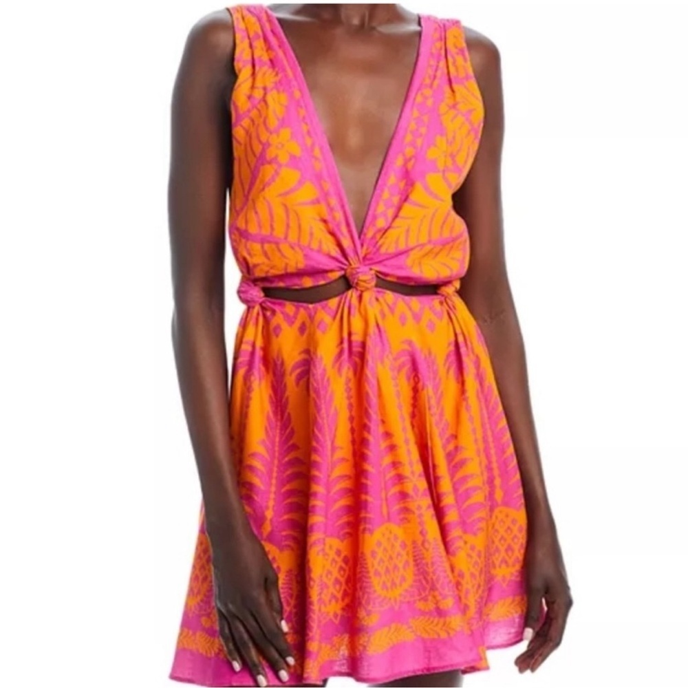 FARM Rio Pineapple Love mini dress